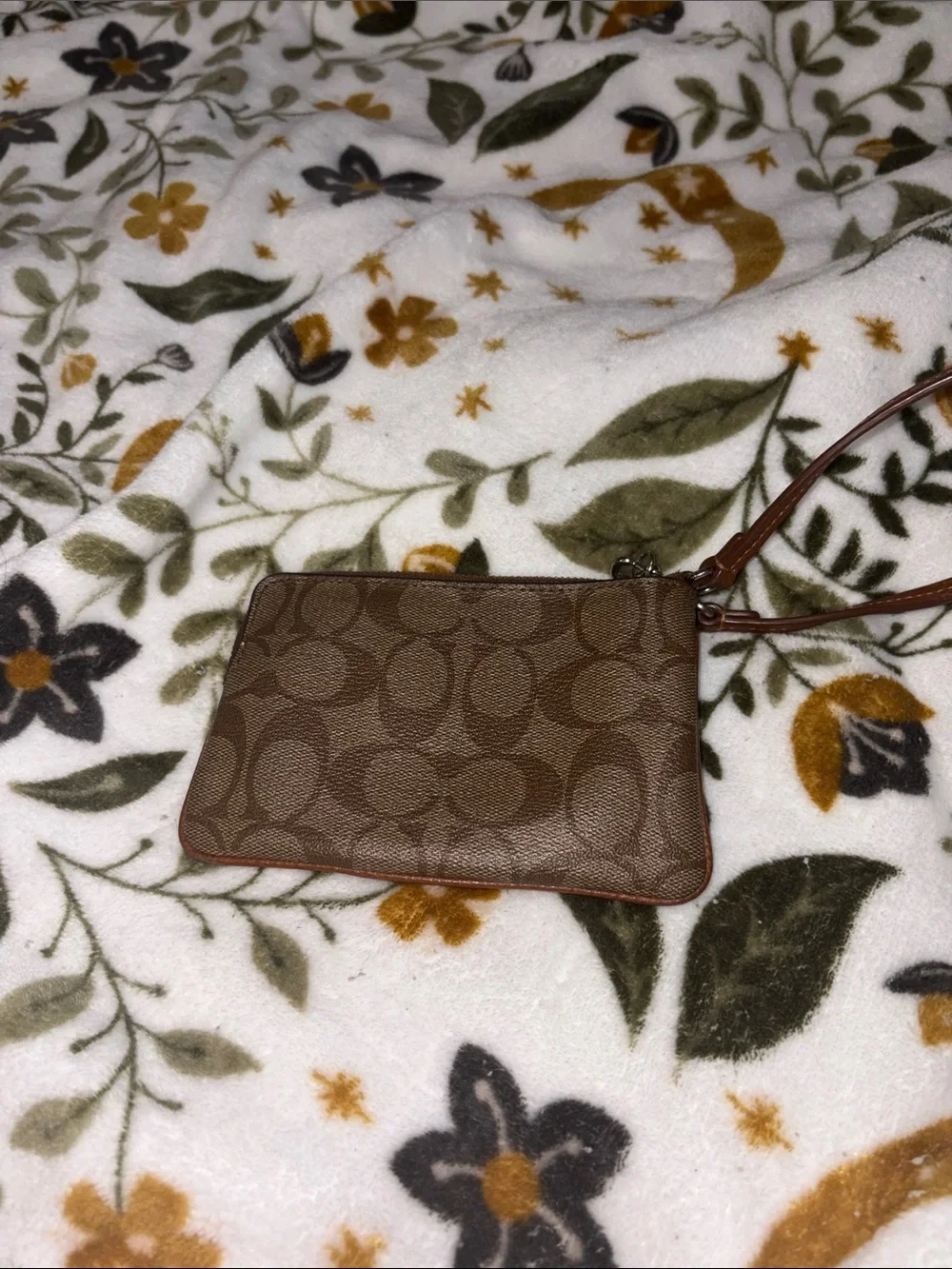 Coach compact wristlet